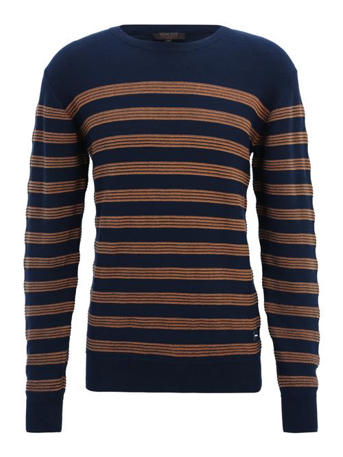 Se INDICODE JEANS Pullover 'Pancake'  navy / sepia ved About You