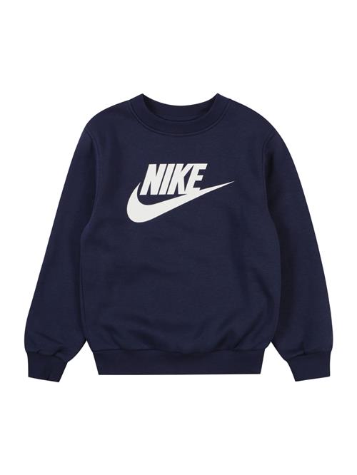 Nike Sportswear Sweatshirt 'CLUB FLC'  navy / hvid