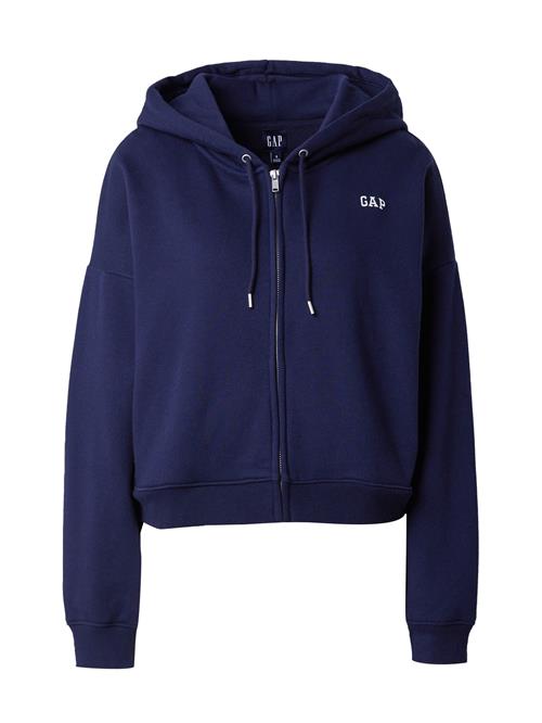 GAP Sweatjakke 'ABBREVIATED'  navy