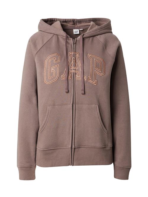 GAP Sweatjakke 'HERITAGE'  taupe