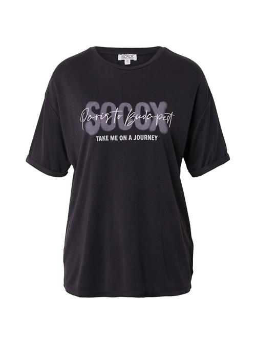 Soccx Shirts  sort / hvid