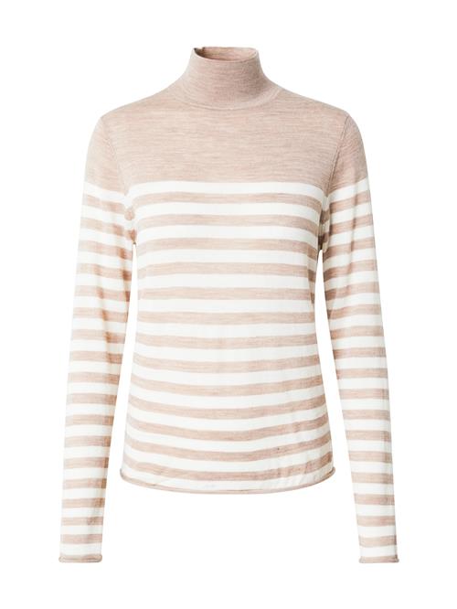 Se ECOALF Pullover 'FAYA'  sand / hvid ved About You