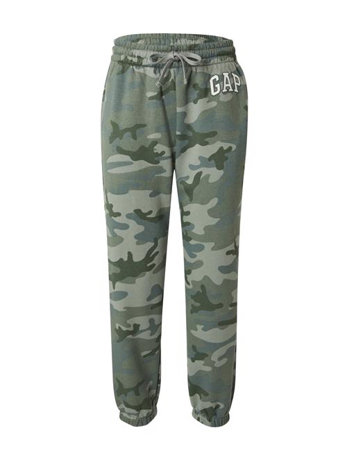 GAP Bukser 'HERITAGE'  gran / mørkegrøn / gammelrosa / offwhite