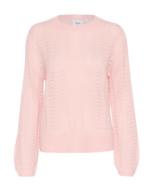 Se SAINT TROPEZ Pullover 'Crescent'  gammelrosa ved About You