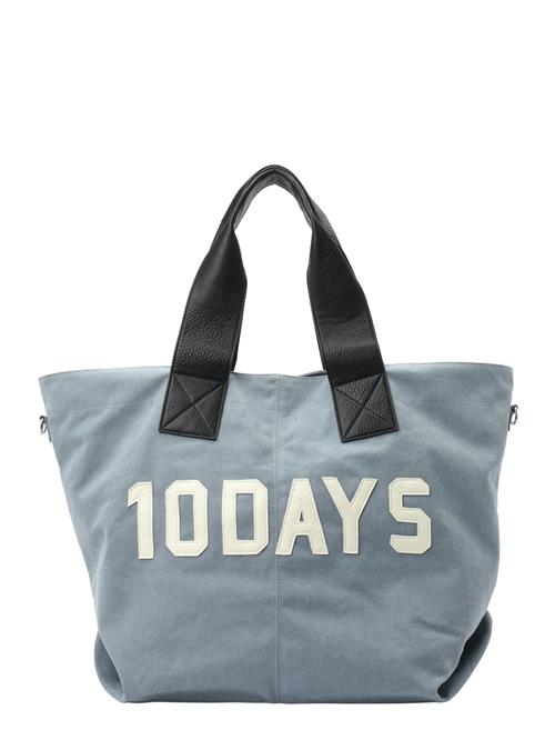 10Days Shopper  basalgrå / offwhite