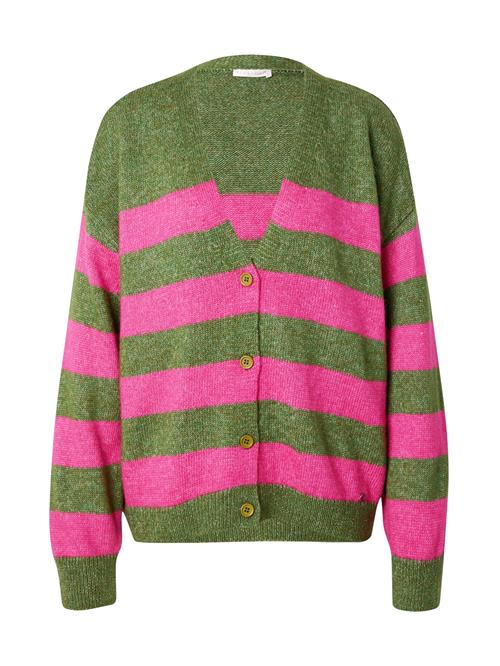 Key Largo Cardigan 'SPICE'  grøn / pink