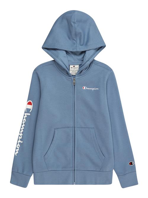 Se Champion Authentic Athletic Apparel Sweatjakke  opal / rød / hvid ved About You