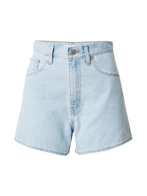 LEVI'S ® Jeans 'High Waisted Mom Short'  blue denim / lysebrun