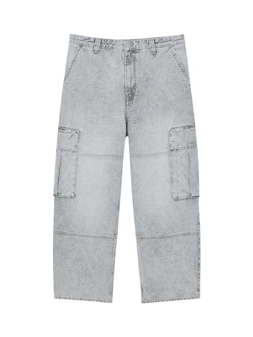 Pull&Bear Cargojeans  grey denim