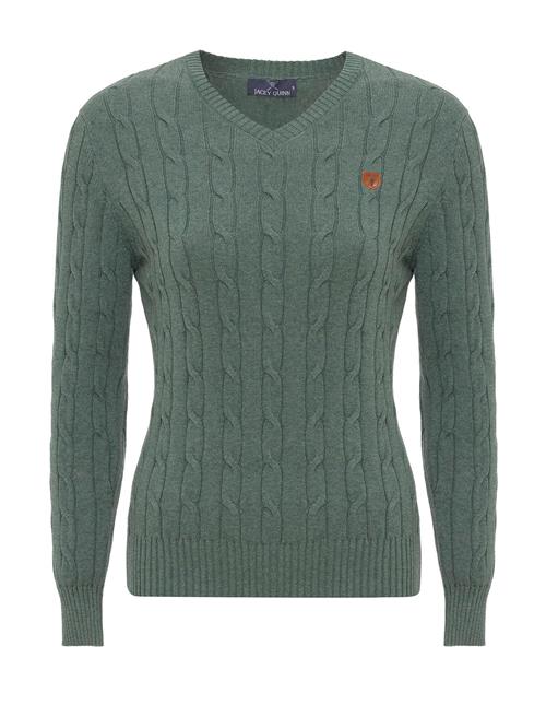 Jacey Quinn Pullover  brun / petroleum