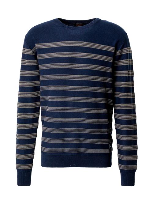 INDICODE JEANS Pullover 'Pancake'  marin / mudderfarvet