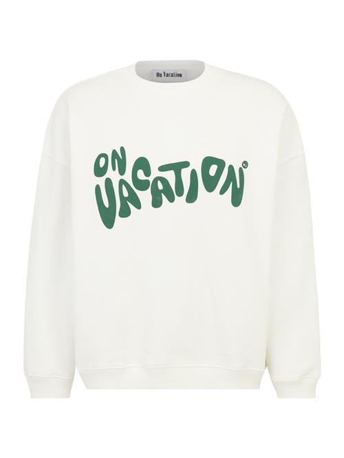 On Vacation Club Sweatshirt 'Sunrise'  grøn / offwhite