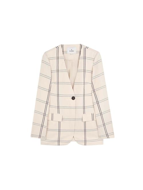 Scalpers Blazer  creme / brun / lysebrun