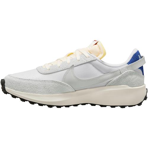 Nike Sportswear Sneaker low ' Waffle Debut'  creme / royalblå / lyseblå / rød