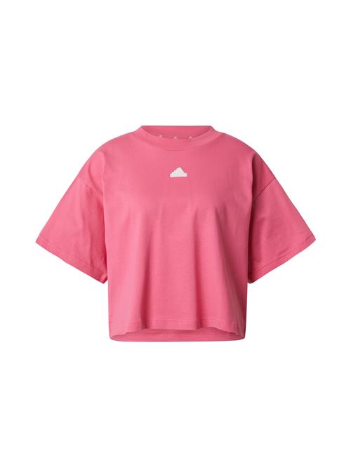 Se ADIDAS SPORTSWEAR Funktionsbluse 'Future Icons'  lilla / hvid ved About You