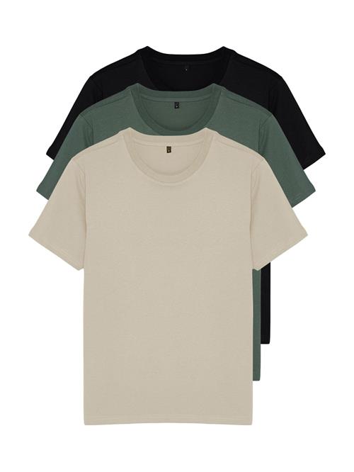 Se Trendyol Bluser & t-shirts  lysebeige / grøn / sort ved About You