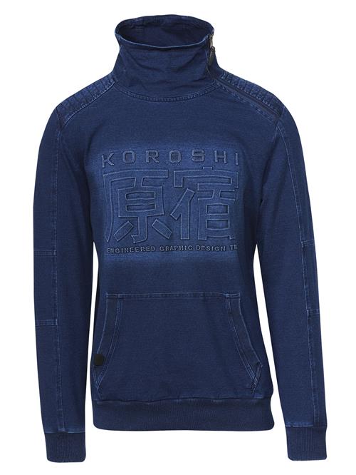 KOROSHI Sweatshirt  blå / mørkeblå