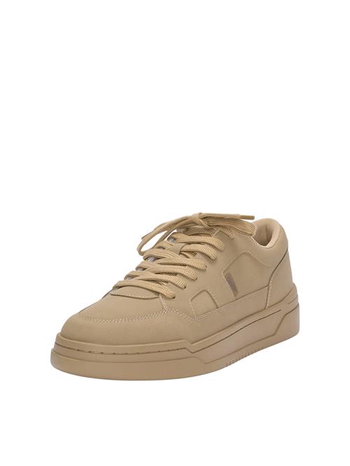 Pull&Bear Sneaker low  mørkebeige