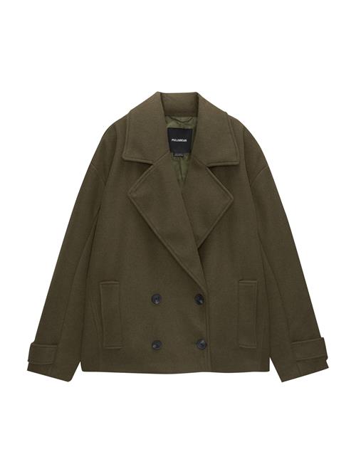 Pull&Bear Overgangsfrakke  khaki