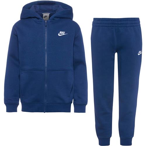 Nike Sportswear Joggingdragt 'Club Fleece'  blå / hvid