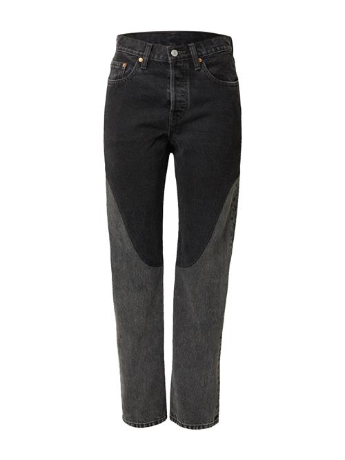 Se LEVI'S ® Jeans '501'  black denim / sort-meleret ved About You