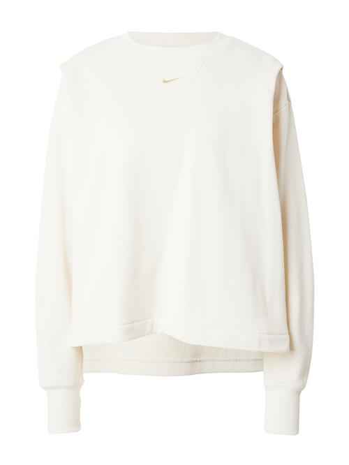 Se Nike Sportswear Sweatshirt  guld / hvid ved About You