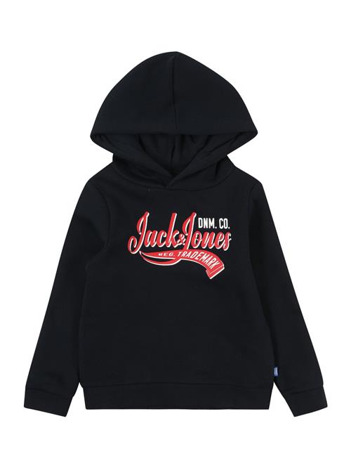 Se Jack & Jones Junior Sweatshirt  marin / rød / hvid ved About You