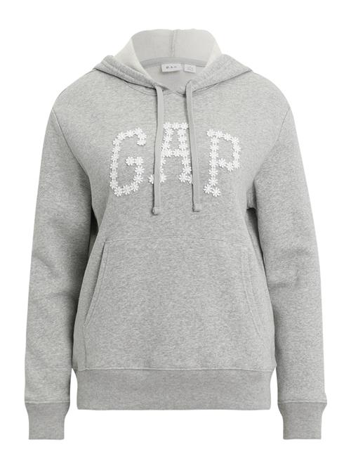 Gap Petite Sweatshirt 'HERITAGE'  grå / hvid