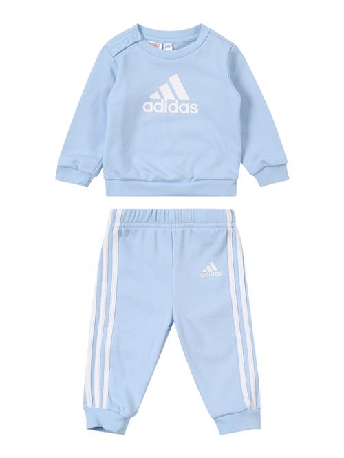 ADIDAS SPORTSWEAR Sportsjakke 'I BOS'  lyseblå / hvid