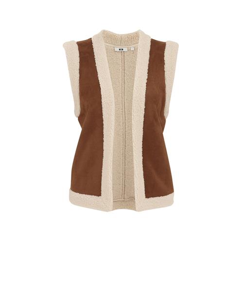 WE Fashion Vest  beige / brun