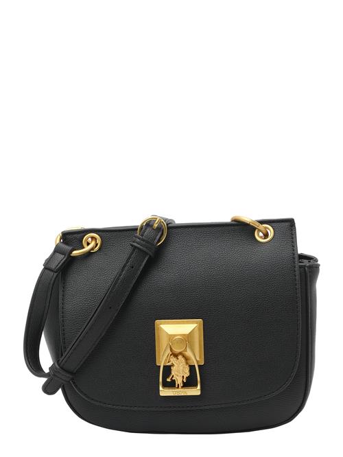 Se U.S. POLO ASSN. Skuldertaske 'Earth'  guld / sort ved About You