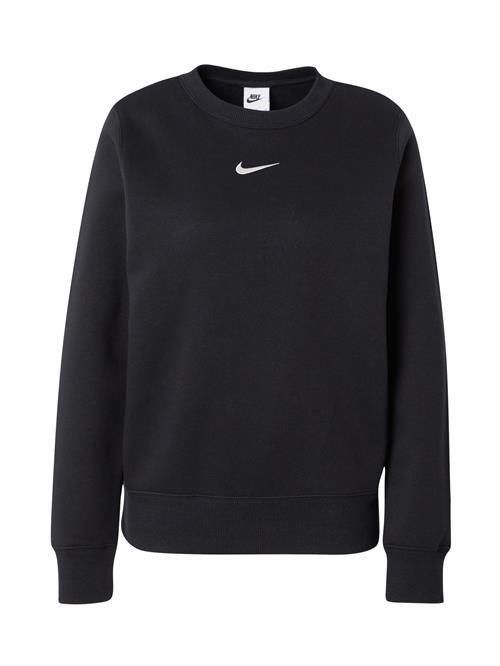 Nike Sportswear Sweatshirt 'Phoenix Fleece'  sort / hvid