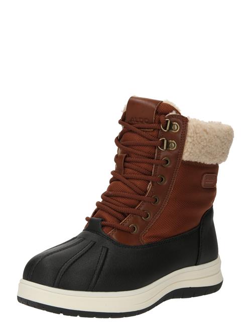 ALDO Snowboots 'FLURRYS'  creme / kastaniebrun / sort / hvid