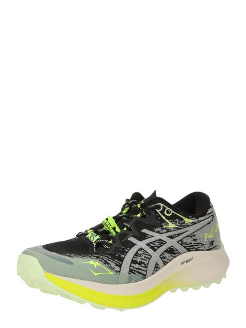 Se ASICS Løbesko 'Fuji Lite 5'  grå / æble / lysegrøn / sort ved About You