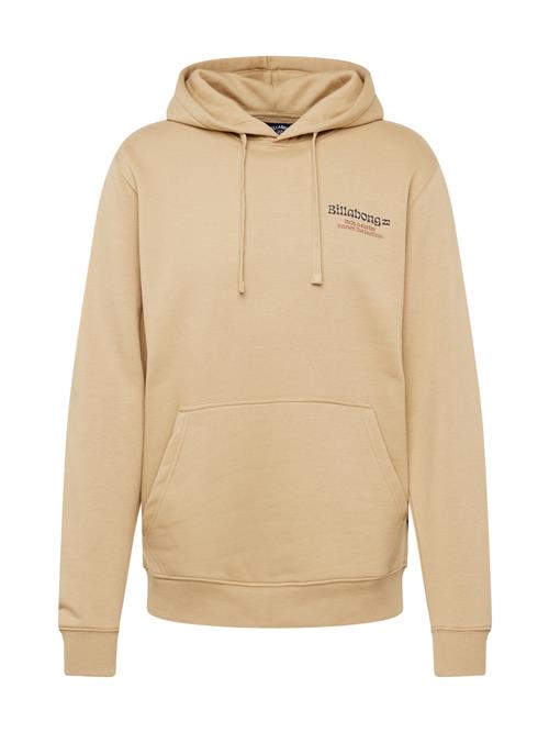 BILLABONG Sweatshirt 'SURF SERVICE'  cappuccino / carminrød / sort