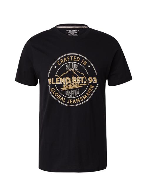 BLEND Bluser & t-shirts  beige / sort / hvid