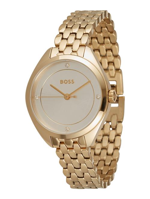 Se BOSS Analogt ur 'Mae'  beige / guld ved About You