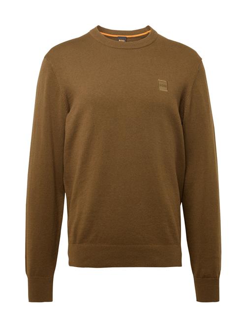 Se BOSS Pullover 'Kanovano'  beige / khaki ved About You