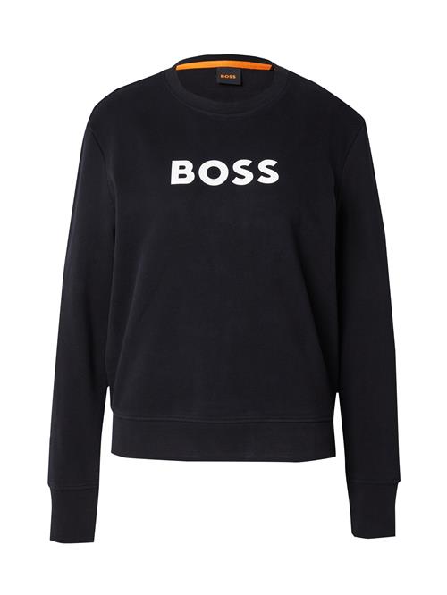 BOSS Sweatshirt 'Ela 6'  sort / hvid