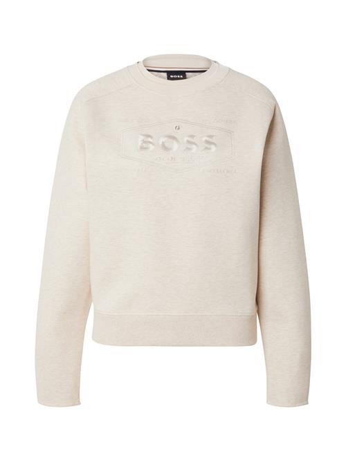 Se BOSS Sweatshirt 'Ebrande'  beige-meleret ved About You