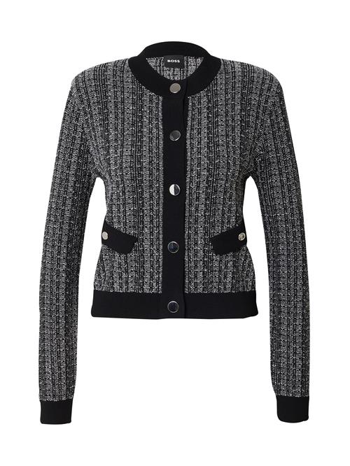 BOSS Cardigan 'Feninza'  sort / hvid