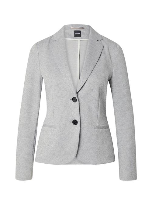 BOSS Blazer 'Jonalahra'  lysegrå / sort