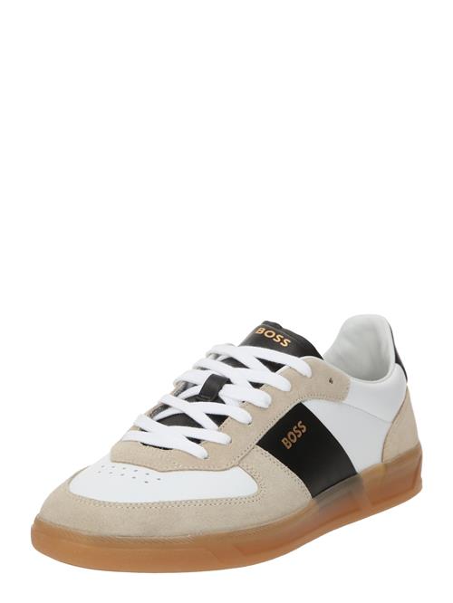 BOSS Sneaker low 'Brandon Tenn'  beige / guld / sort / hvid