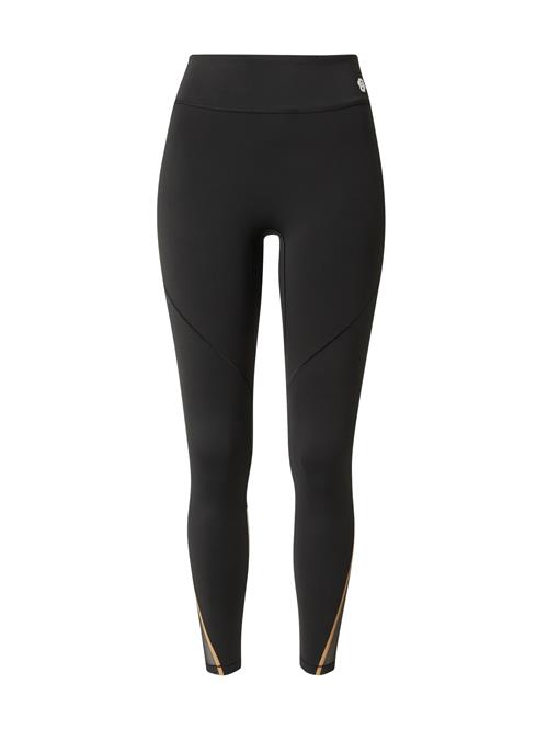 BOSS Leggings 'Energa'  lyseorange / sort / hvid