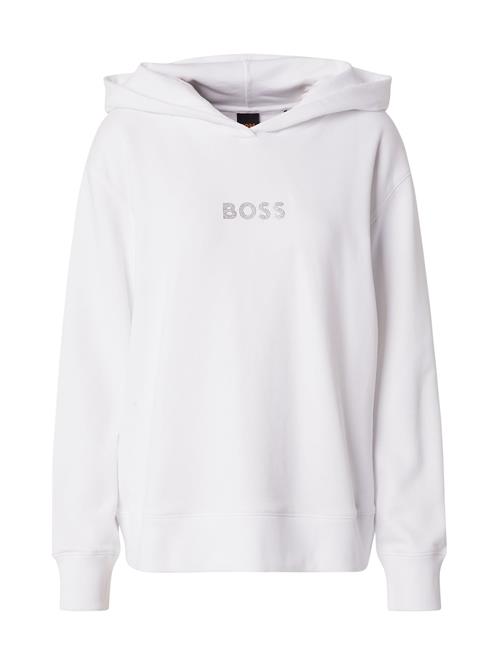 BOSS Sweatshirt 'C_Edelight6'  hvid