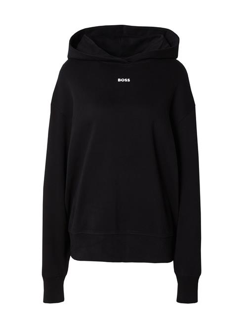 Se BOSS Sweatshirt 'Etea'  sort / hvid ved About You