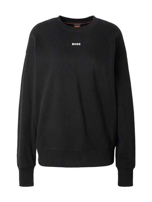 Se BOSS Sweatshirt 'C_Eteia'  sort / hvid ved About You