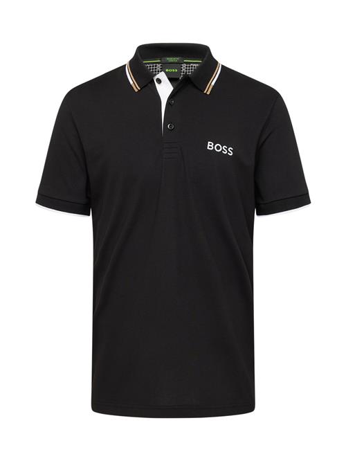 Se BOSS Bluser & t-shirts 'Paddy Pro'  beige / sort / hvid ved About You