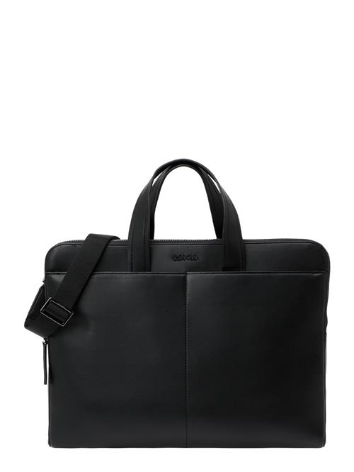 Calvin Klein Laptoptaske 'CLEAN ESSENTIAL'  sort