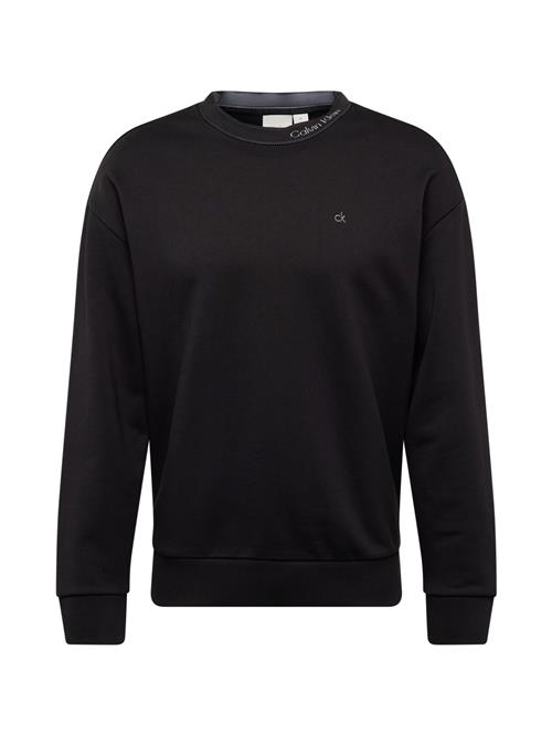 Calvin Klein Sweatshirt  grå / sort